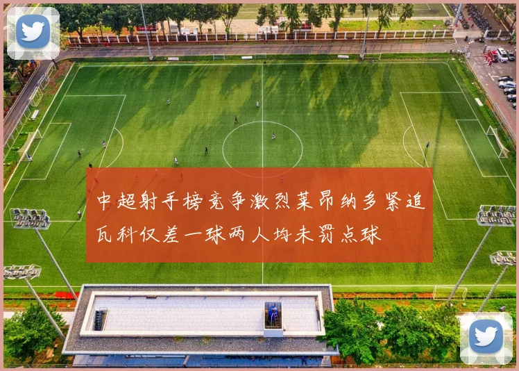中超射手榜竞争激烈莱昂纳多紧追瓦科仅差一球两人均未罚点球